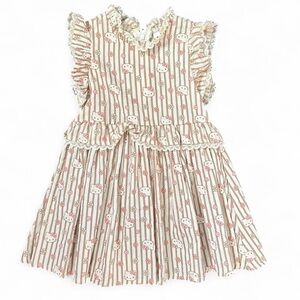Adorable vintage Hello Kitty dress, featuring a cute bow and frilly details